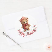 Niedliche Happy Holiday Sticker (Umschlag)