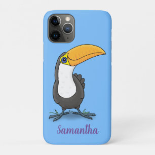 Niedliche Happy Toucan Cartoon-Abbildung Case-Mate iPhone Hülle
