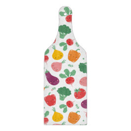 Niedliche Happy Veggies Schneidebrett