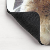 Niedliche Häschen-Lippen und Mund Mousepad (Ecke)