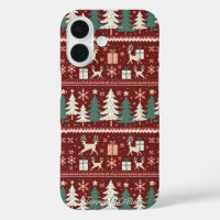 niedliche hässliche Weihnachtsmuster