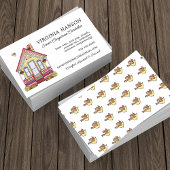 Niedliche Hausbetreuung Visitenkarte