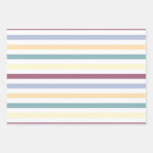 Niedliche Häuser Bäume Gebirge Modernes Muster Geschenkpapier Set (Vorderseite 3)