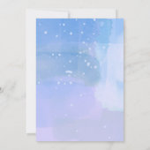 Niedliche Häuser Geschlechtsneutrale Babydusche Einladung (Rückseite)