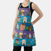 Niedliche Häuser Schürze (InSitu)