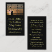 Niedliche Hauskatzen und Hauskarten Visitenkarte (Vorne/Hinten)