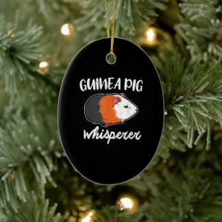 niedliche Haustier Guinea Schweine Besitzer Gesche Keramik Ornament