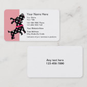 Niedliche Haustier-Sorgfalt-Geschäfts-Karten Visitenkarte (Vorne/Hinten)