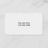 Niedliche Haustier-Sorgfalt-Geschäfts-Karten Visitenkarte (Rückseite)