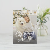 Niedliche Haustier-Urlaubskarte Feiertagskarte (Stehend Vorderseite)