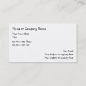 Niedliche Haustiersitter-Geschäfts-Karten Visitenkarte (Rückseite)