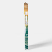 Niedliche Hawaii Lady gibt den Namen Strandretro Case-Mate iPhone Hülle (Rückseite / Links)