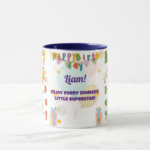 niedliche HBD-Tasse für Kinder zum Geburtstag PE Tasse