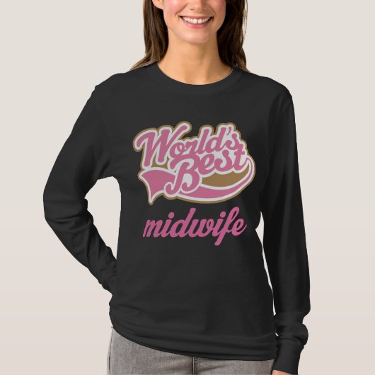Niedliche Hebamme T-Shirt (Vorderseite)