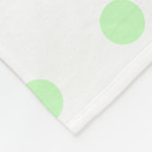 Niedliche Heidelbeeren lila Cartoon-Abbildung Fleecedecke (Ecke)