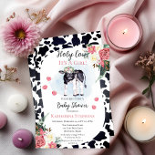 Niedliche Heilige Kuh, eine Mädchendusche Einladung