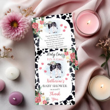 Niedliche heilige Kuh, es ist eine Mädchendusche. 