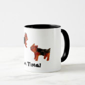 Niedliche Heimtiere Art Kinderhunde nach Maß Tasse (VorderseiteRechts)