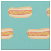 Niedliche Heißhunde Stoff (Nahaufnahme)