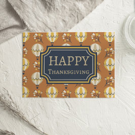 Niedliche Heißluftballons Glückwunschkarte