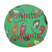 Niedliche, helle Farbe Baseball (Rückseite)