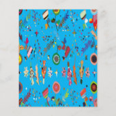 Niedliche, helle Farbe Flyer (Hinten)