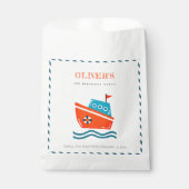 Niedliche, helle Kinder Wasserboot jeden Geburtsta Geschenktütchen (Vorderseite)