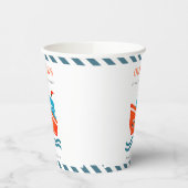 Niedliche, helle Kinder Wasserboot jeden Geburtsta Pappbecher (Links)