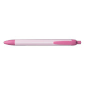 Niedliche hellrosa minimalistische Muster Geschenk Kugelschreiber (Rückseite)