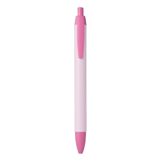 Niedliche hellrosa minimalistische Muster Geschenk Kugelschreiber (Rückseite (Vertikal))
