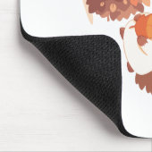 Niedliche Herbst-Igel - Kawaii Fall Forest Animes Mousepad (Ecke)
