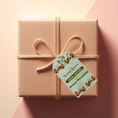 Niedliche Herbstblätter Herbst Berry Sweet Brautpa Geschenkanhänger