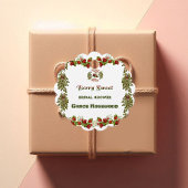 Niedliche Herbstblätter Herbst Berry Sweet Brautpa Geschenkanhänger