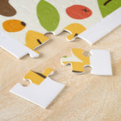 Niedliche Herbstblätter Puzzle (Seite)