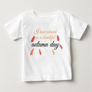 niedliche Herbstfarben einzigartig Baby T-shirt