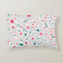 Niedliche Herbstfarben Illustriertes Blumenmuster