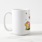 Niedliche Herbstfoxkaffee-Tasse Kaffeetasse (Links)