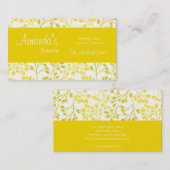 Niedliche Herbstfrüchte Visitenkarte (Vorne/Hinten)