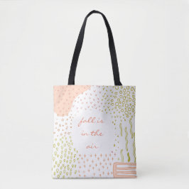 niedliche Herbstgeometrie boho abstrakt Tasche