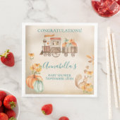 Niedliche Herbstkuppel Kinderdusche Serviette (Beispiel)