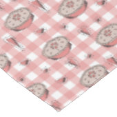 Niedliche Herbstliche Süsse Pie Kids Tischdecke (Schrägansicht)