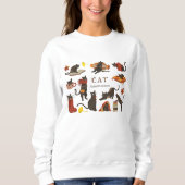 Niedliche Herbstsaison Herbst Sweatshirt (Vorderseite)