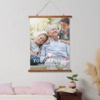 Niedliche HERZ LIEBE SIE GRANDPA Foto-Namen