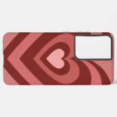 Niedliche Herzästhetik Samsung Galaxy Hülle (Linke Seite)