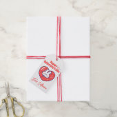 Niedliche Herzblase Geschenkanhänger (Mit Garn)