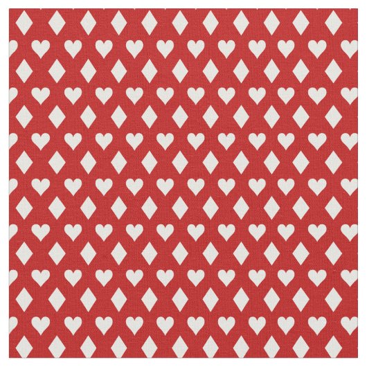 Niedliche Herzen Diamantmuster Kameromaterial Stoff (Nahaufnahme)