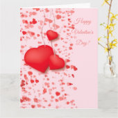 NIEDLICHE HERZEN KARTE (Gelbe Blume)