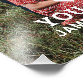 Niedliche HERZEN LIEBE SIE MAMA Muttertag Fotodruck (Ecke)