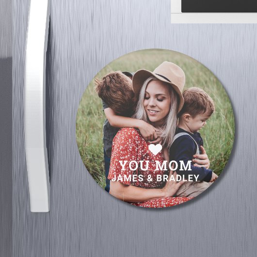 Niedliche HERZEN LIEBE SIE MAMA Muttertag Magnet