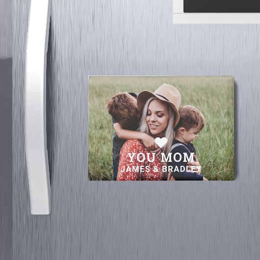 Niedliche HERZEN LIEBE SIE MAMA Muttertag Magnet